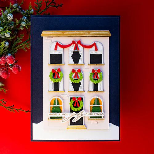 Spellbinders - City Holiday Etched Dies from the City Holiday Collection by Yana Smakula