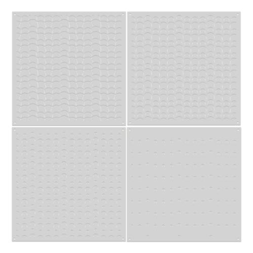 Hero Arts - Color Layering Retro Rainbow Stencil