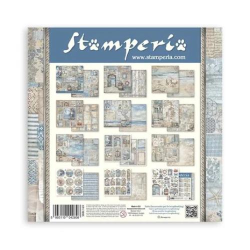 Stamperia Silent Sea 12x12 Inch Paper Pack (SBBL169) - Postage as per Actual