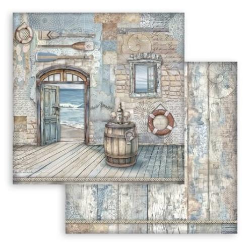 Stamperia Silent Sea 12x12 Inch Paper Pack (SBBL169) - Postage as per Actual