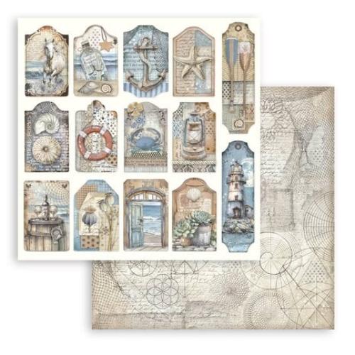 Stamperia Silent Sea 12x12 Inch Paper Pack (SBBL169) - Postage as per Actual