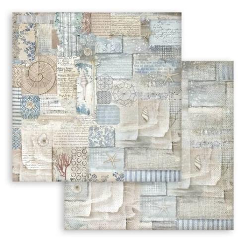 Stamperia Silent Sea Maxi Background Selection 12x12 Inch Paper Pack (SBBL170) - Postage as per Actual