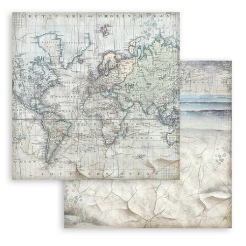 Stamperia Silent Sea Maxi Background Selection 12x12 Inch Paper Pack (SBBL170) - Postage as per Actual