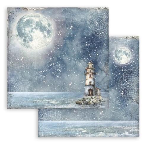 Stamperia Silent Sea Maxi Background Selection 12x12 Inch Paper Pack (SBBL170) - Postage as per Actual