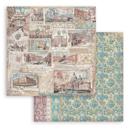 Stamperia Venice City of Art 12x12 Inch Paper Pack (SBBL172) - Postage as per Actual