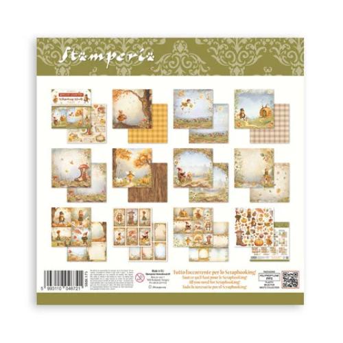Stamperia Whispering Woods 12x12 Inch Paper Pack (SBBL175) - Postage as per Actual