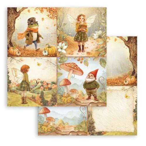 Stamperia Whispering Woods 12x12 Inch Paper Pack (SBBL175) - Postage as per Actual