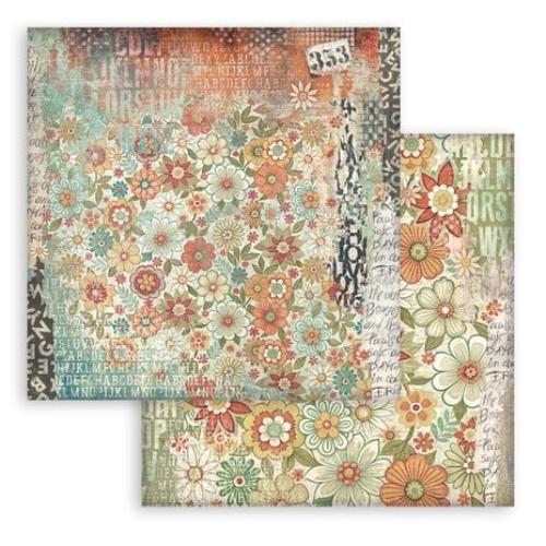 Stamperia Furry Friends 12x12 Inch Paper Pack Maxi Background Selection (SBBL177) - Postage as per Actual