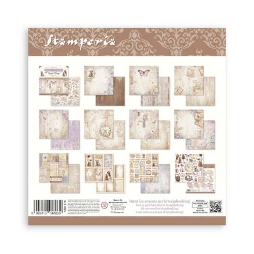 Stamperia Quiet Days 12x12 Inch Paper Pack (SBBL178) - Postage as per Actual