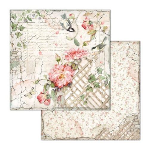 Stamperia House of Roses 12x12 Inch Paper Pack (SBBL66) - Postage as per Actual