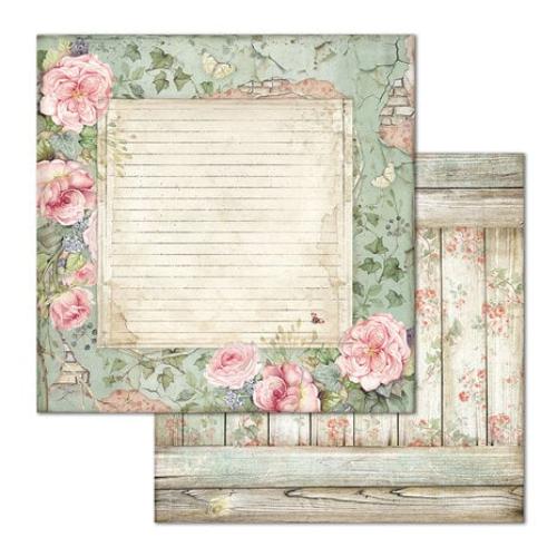 Stamperia House of Roses 12x12 Inch Paper Pack (SBBL66) - Postage as per Actual