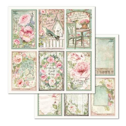 Stamperia House of Roses 12x12 Inch Paper Pack (SBBL66) - Postage as per Actual