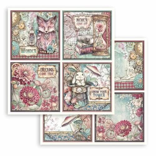 Stamperia Master of Magic 8x8 Inch Paper Pack (SBBS122)