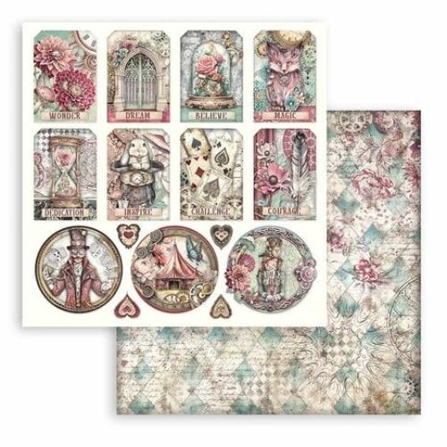 Stamperia Master of Magic 8x8 Inch Paper Pack (SBBS122)