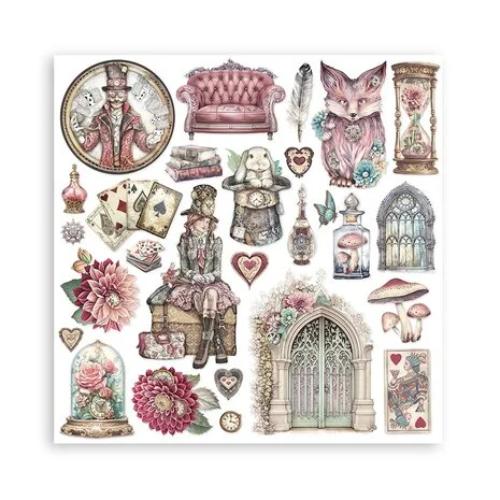 Stamperia Master of Magic 8x8 Inch Paper Pack (SBBS122)