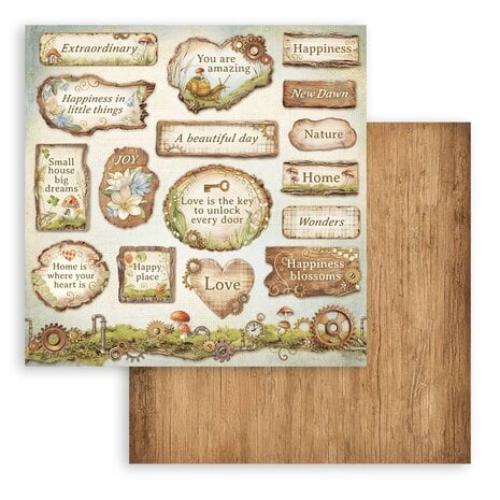 Stamperia Hidden Grove 8x8 Inch Paper Pack (SBBS124)