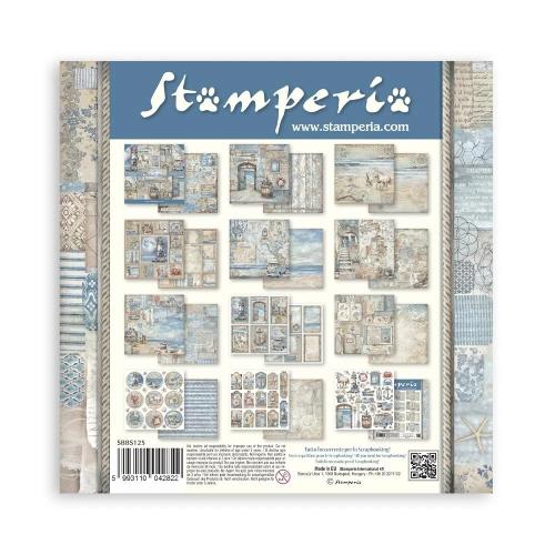 Stamperia Silent Sea 8x8 Inch Paper Pack (SBBS125)