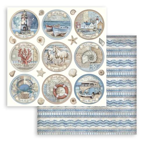 Stamperia Silent Sea 8x8 Inch Paper Pack (SBBS125)