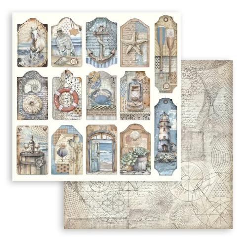 Stamperia Silent Sea 8x8 Inch Paper Pack (SBBS125)