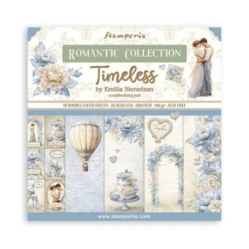 Stamperia Timeless 8x8 Inch Paper Pack (SBBS127)