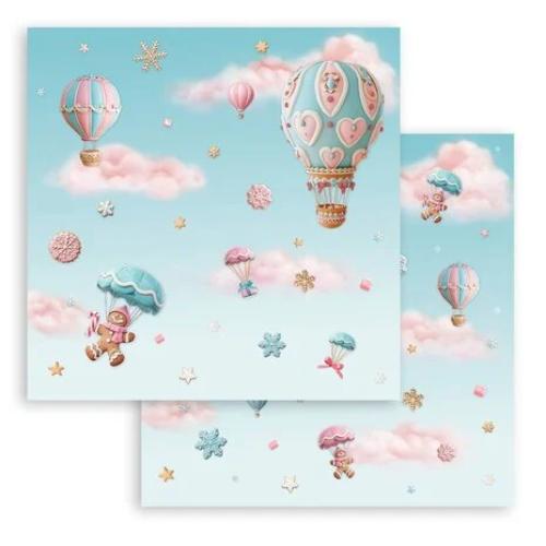 Stamperia Candy Christmas 8x8 Inch Paper Pack (SBBS129)
