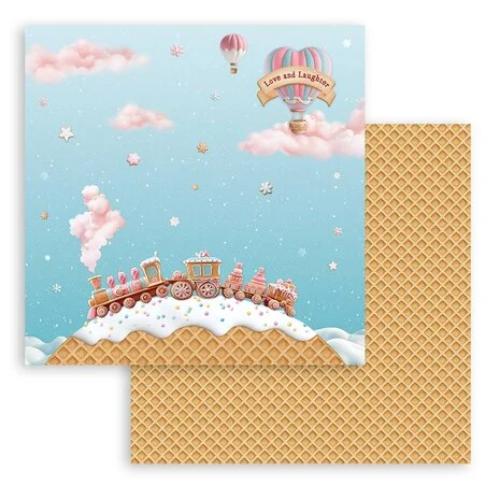 Stamperia Candy Christmas 8x8 Inch Paper Pack (SBBS129)