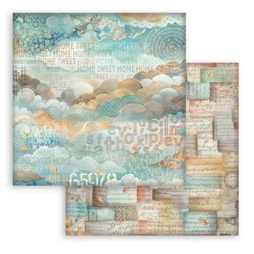 Stamperia Furry Friends 8x8 Inch Paper Pack Maxi Backgrounds Selection (SBBS133)