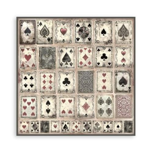 Stamperia Master of Magic 8x8 Inch Paper Pack Maxi (Single Face) (SBBSXB09)