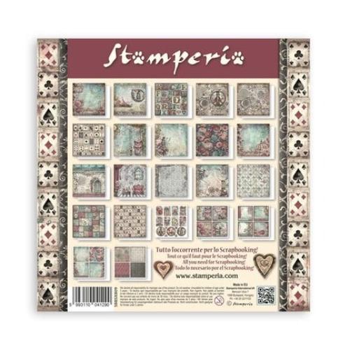 Stamperia Master of Magic 8x8 Inch Paper Pack Maxi (Single Face) (SBBSXB09)