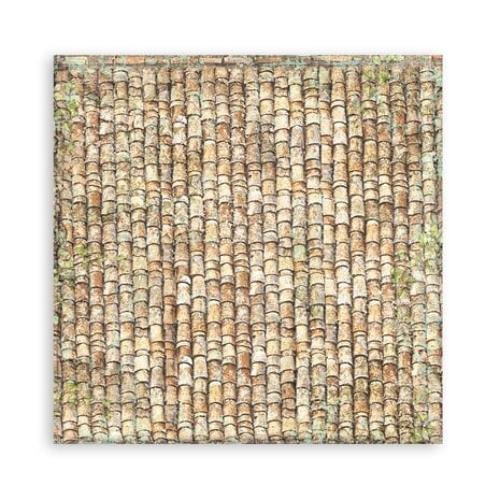 Stamperia House of Roses 8x8 Inch Paper Pack Maxi Backgrounds Selection (Single Face) (SBBSXB11)