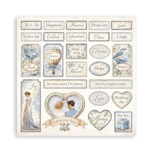Stamperia Timeless 8x8 Inch Paper Pack Maxi (Single Face) (SBBSXB13)