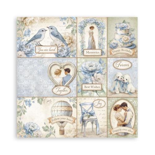 Stamperia Timeless 8x8 Inch Paper Pack Maxi (Single Face) (SBBSXB13)