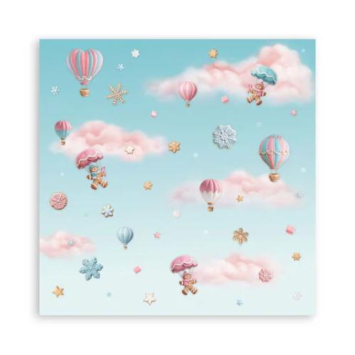 Stamperia Candy Christmas 8x8 Inch Paper Pack Maxi (Single Face) (SBBSXB15)