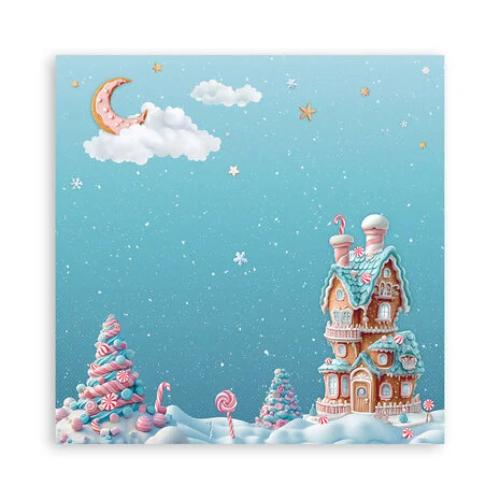 Stamperia Candy Christmas 8x8 Inch Paper Pack Maxi (Single Face) (SBBSXB15)