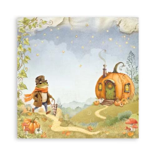 Stamperia Whispering Woods 8x8 Inch Maxi Paper Pack (Single Face) (SBBSXB17)