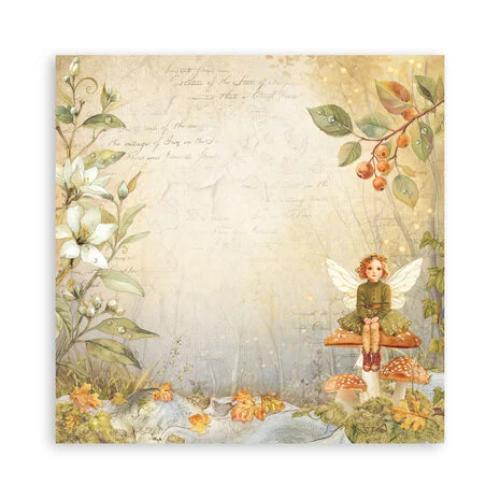 Stamperia Whispering Woods 8x8 Inch Maxi Paper Pack (Single Face) (SBBSXB17)