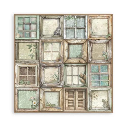 Stamperia Herbarium Silvae 8x8 Inch Maxi Paper Pack (Single Face) (SBBSXB20)