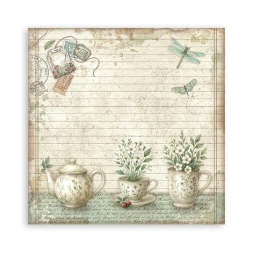 Stamperia Herbarium Silvae 8x8 Inch Maxi Paper Pack (Single Face) (SBBSXB20)