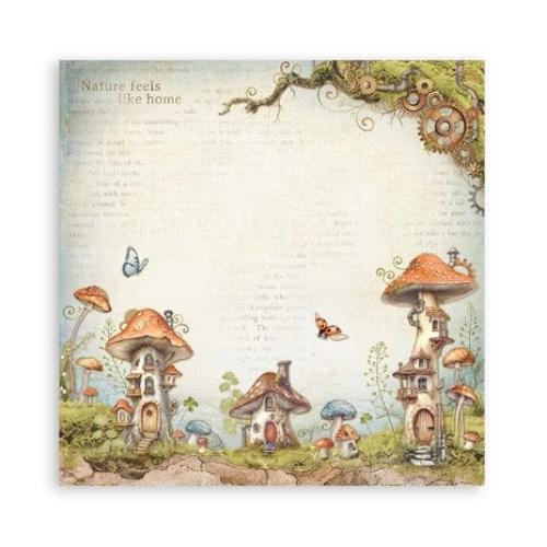Stamperia Hidden Grove 12x12 Inch Paper Pack Maxi Backgrounds Selection (Single Face) (SBBXLB22) - Postage as per Actual