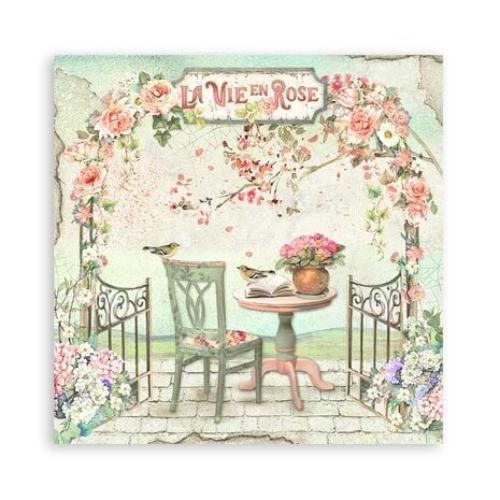 Stamperia House of Roses 12x12 Inch Paper Pack Maxi Backgrounds Selection (Single face) (SBBXLB23) - Postage as per Actual