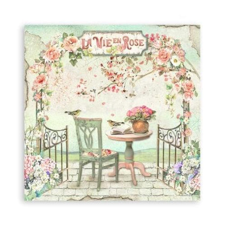 Stamperia House of Roses 12x12 Inch Paper Pack Maxi Backgrounds Selection (Single face) (SBBXLB23) - Postage as per Actual