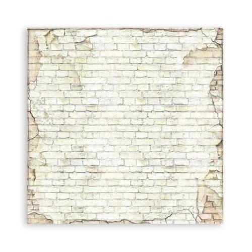 Stamperia House of Roses 12x12 Inch Paper Pack Maxi Backgrounds Selection (Single face) (SBBXLB23) - Postage as per Actual