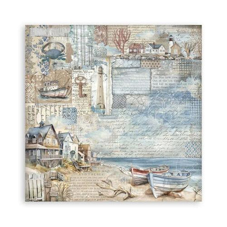 Stamperia Silent Sea 12x12 Inch Paper Pack Maxi (Single Face) (SBBXLB24) - Postage as per Actual