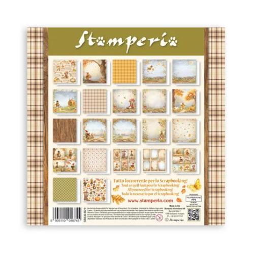 Stamperia Whispering Woods 12x12 Inch Maxi Paper Pack (Single Face) (SBBXLB29) - Postage as per Actual
