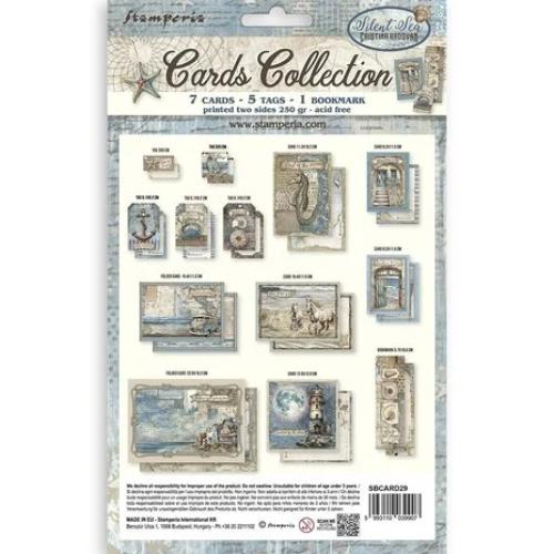 Stamperia Silent Sea Cards Collection (SBCARD29)