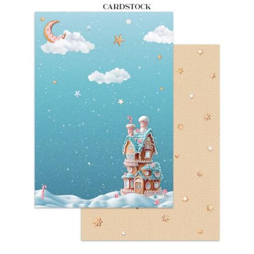 Stamperia - Candy Christmas Collection Kit from the Candy Christmas Collection - Postage as pe Actual