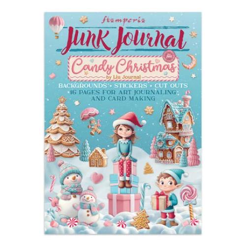 Stamperia - Candy Christmas Collection Kit from the Candy Christmas Collection - Postage as pe Actual