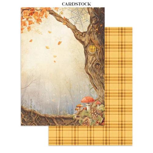 Stamperia Whispering Woods Junk Journal Stickers, Backgrounds, Cut-Outs (SBJK04) - Postage as per Actual