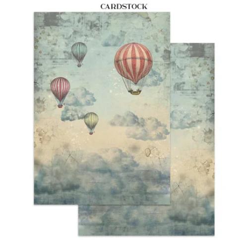 Stamperia Voyages Fantastiques Junk Journal Stickers, Backgrounds, Cut-Outs (SBJK05) - Postage as per Actual