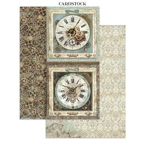 Stamperia Voyages Fantastiques Junk Journal Stickers, Backgrounds, Cut-Outs (SBJK05) - Postage as per Actual